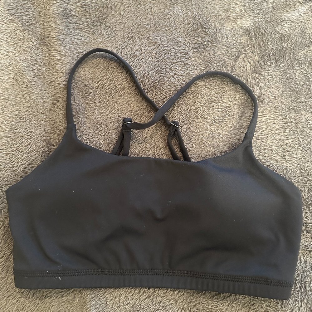 RABBIT EZ BRA-VO SPORTS RUNNING BRA BLACK MEDIUM